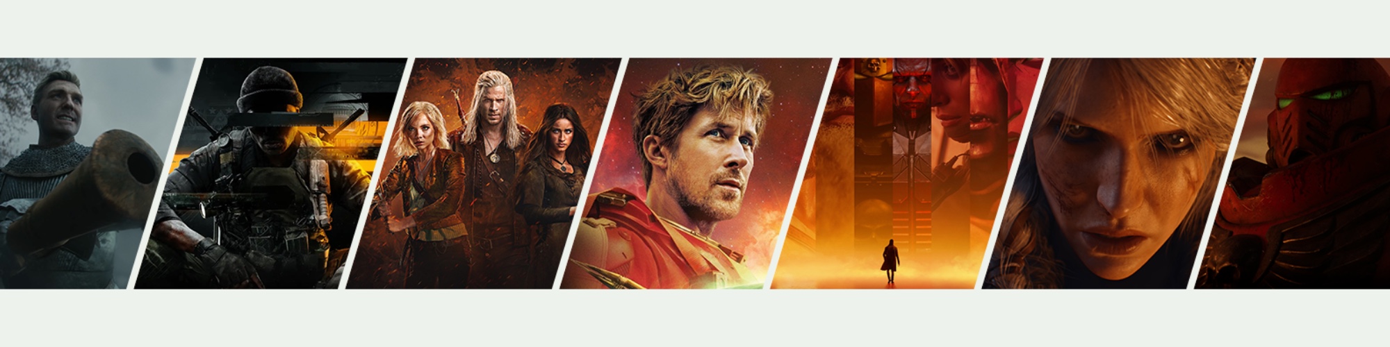 Artist-selected portfolio banner